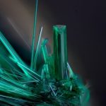Brochantite: Igarape-Bahia mine, Para FOV 2mm